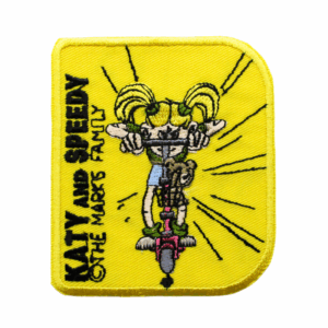 Emblème Motard La famille Marks Katy et Speedy Accelera