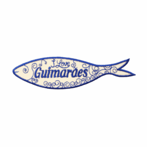 Emblema Bordado – Sardinha I Love Guimarães (Azul)