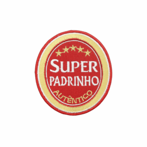 Emblema Bordado Super Padrinho