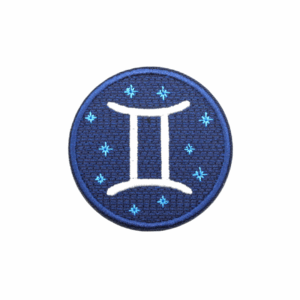 Emblema Bordado - Signo Gêmeos