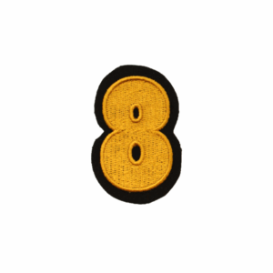 Emblemas Living Nº 8 Amarelo