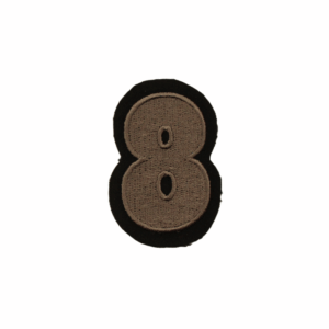 Emblemas Living Nº 8 Cinza