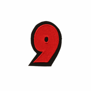 Emblemas Living Nº 9 Vermelho