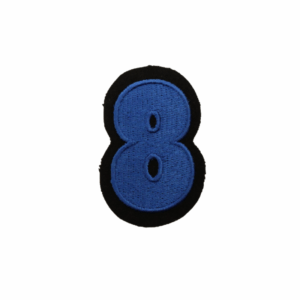 Emblemas Living Nº 8 Azul