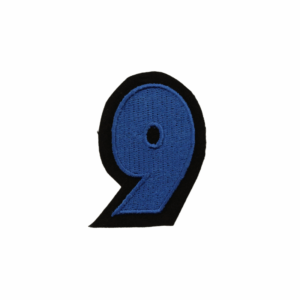 Emblemas Living Nº 9 Azul