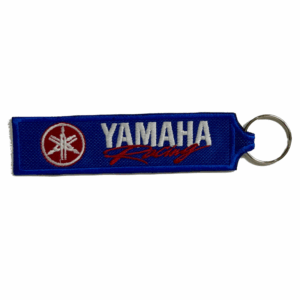 Porta-chaves Bordado Yamaha Racing Azul