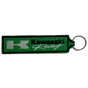 Porta-chaves Bordado Kawasaki Racing Verde