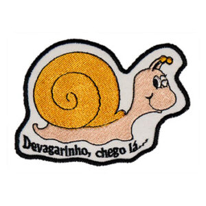 Emblema Estudante Devagarinho Chego lá…