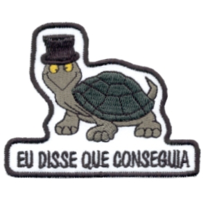 Emblema Estudante Eu disse que conseguia