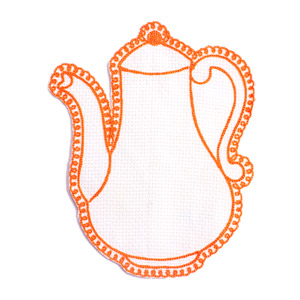 Emblemas Living Louça Bulle Cornely Laranja