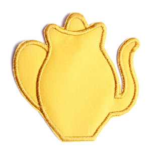 Emblemas Living Louça Bulle Peq. Amarelo