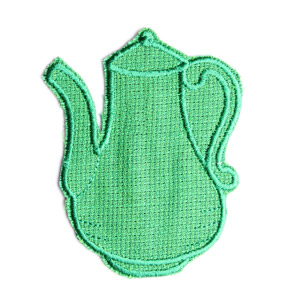 Emblemas Living Louça Bulle Pequeno Verde