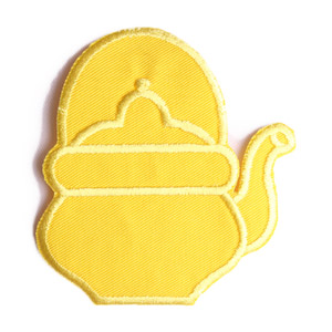 Emblemas Living Louça Chaleira Peq. Amarela