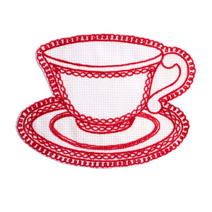 Emblemas Living Louça Chávena Cornely Grená