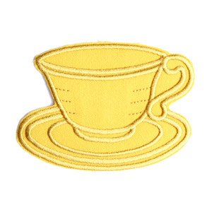 Emblemas Living Louça Chávena Pequena Amarela