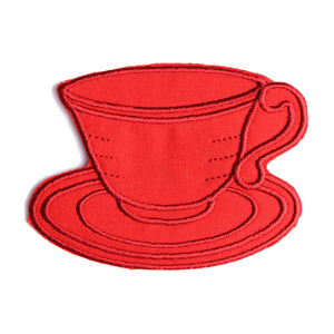 Emblemas Living Louça Chávena Pequena Grená