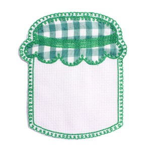 Emblemas Living Louça Frasco Mel Cornely Verde