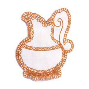 Emblemas Living Louça Jarro Cornely Castanho