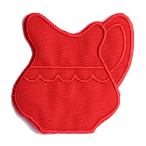 Emblemas Living Louça Jarro Peq. Grená