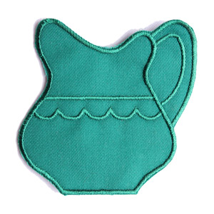 Emblemas Living Louça Jarro Peq. Verde