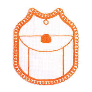 Emblemas Living Louça Saleiro Cornely Laranja