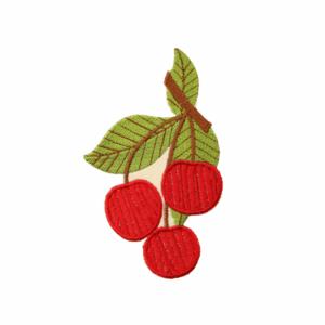 Emblema Natureza Fruto Cerejas