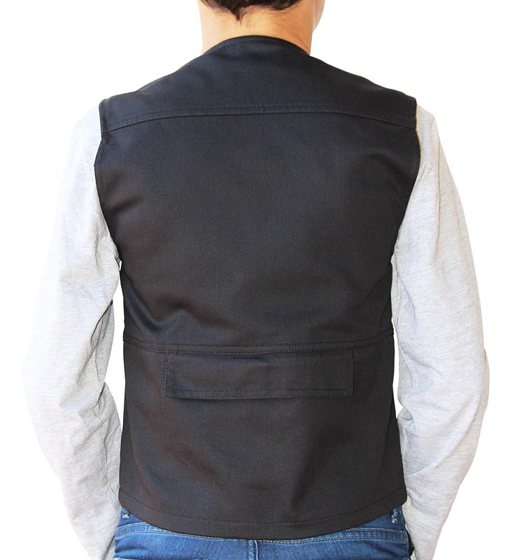 Colete Motard criança (em preto, sem personalização) - Imagem 14