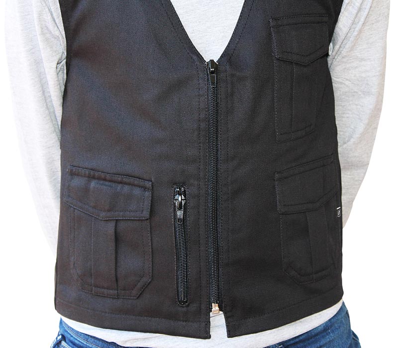 Colete Motard criança (em preto, sem personalização) - Imagem 15