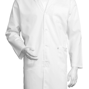 bata blanca para hombre