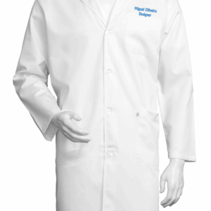 Bata Branca Personalizada para Homem