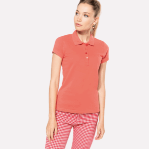 Women's Short Sleeve Piqué Polo Shirt