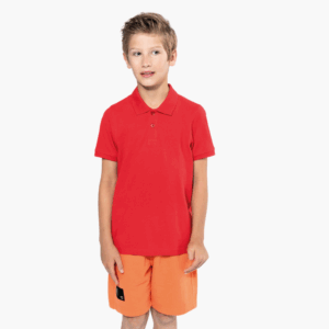 Polo de manga corta para niño