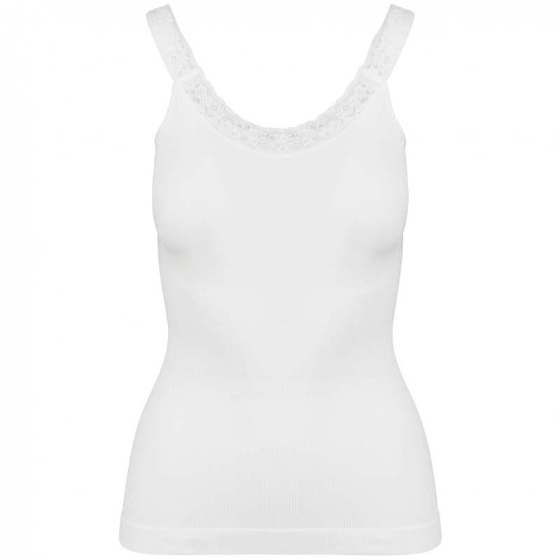 Top Eco-responsável Sem Costura com Renda - Image 2