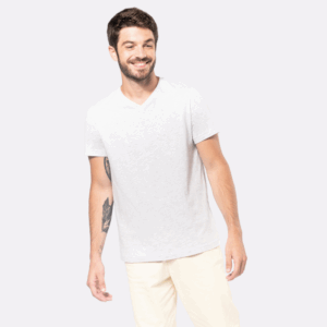 Camiseta manga corta cuello pico