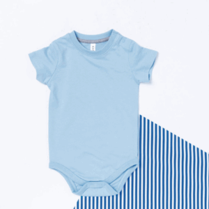 Body de bebé de manga corta