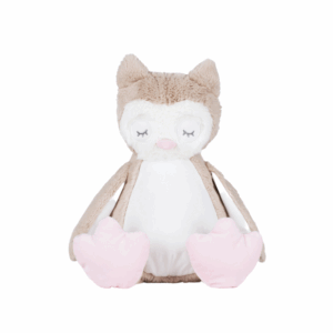 Coruja de Peluche com Fecho