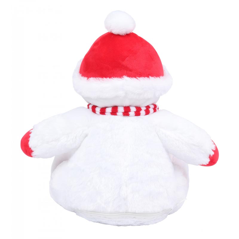 Boneco de neve de peluche com fecho. - Image 2