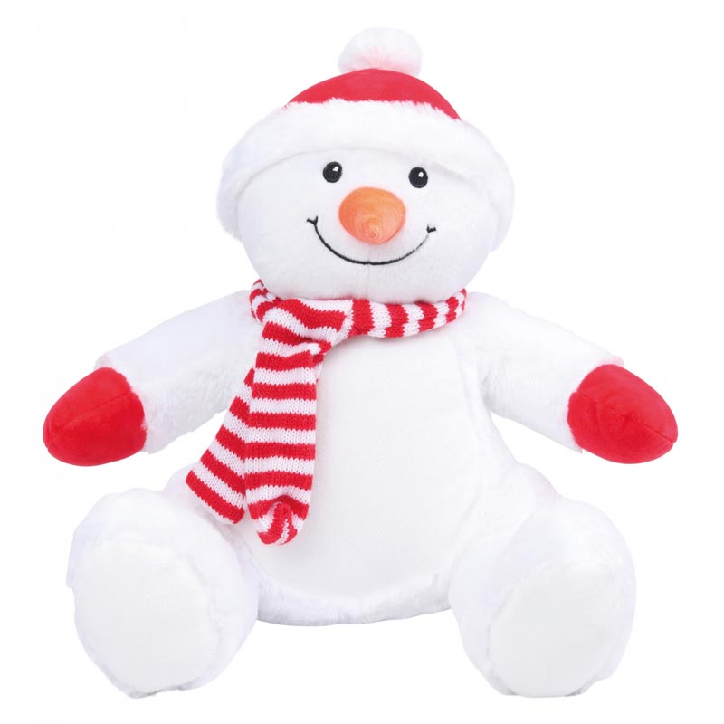 Boneco de neve de peluche com fecho. - Image 3
