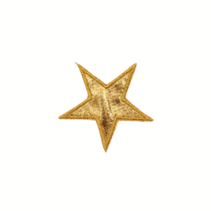 Living Christmas Golden Star Badges