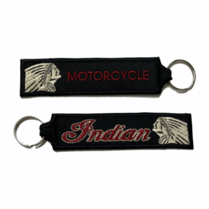Porta-chaves Bordado de Ambos os Lados Indian Motorcycle