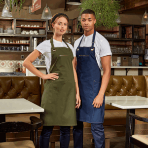 Avental com Contraste Eco-responsável "Barley"