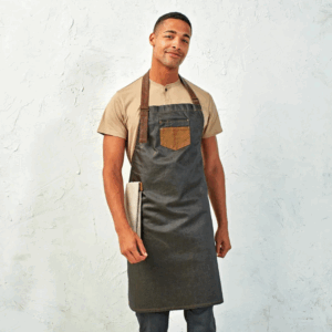 Avental em Imitação de Pele "Division"