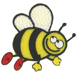 Insignias de abejas infantiles vivas