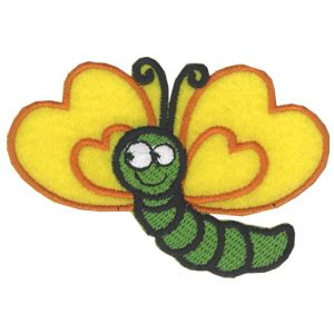 Living Butterfly Child Badges