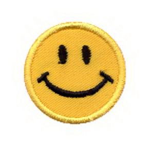 Insignias Niño Vivo Botón Sonriente