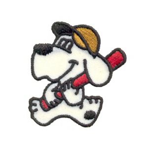 Living Badges Kind Hund mit Fledermaus