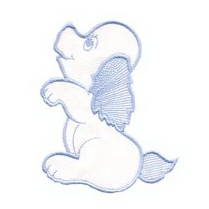 Living Child Hunde-Stoffabzeichen