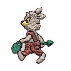 Emblemas Living Criança Coelho c/ balde