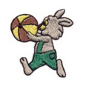 Living Badges Niño Conejo con pelota