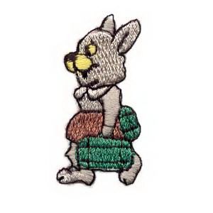 Chapas Living Child Conejo con maleta